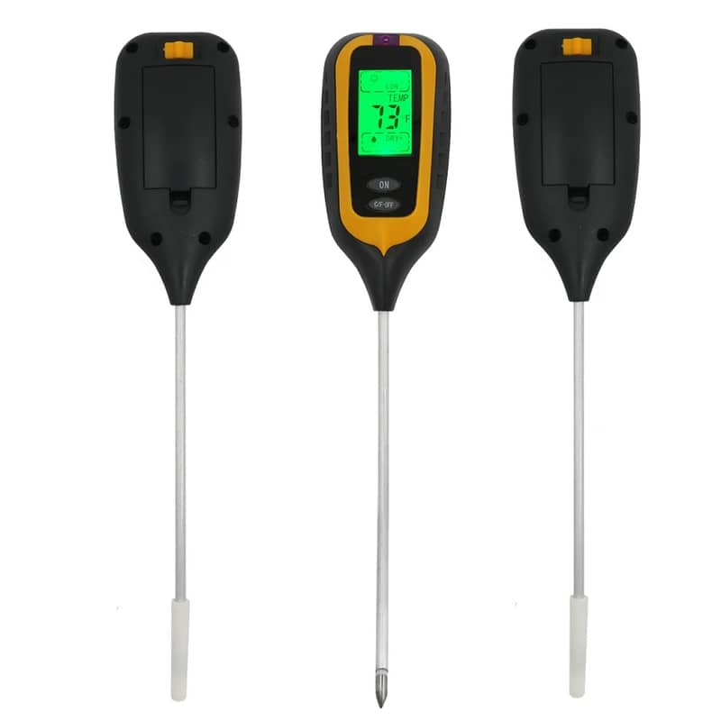 Soil PH Meter 4 In 1 Digital PH Meter Soil Moisture Temperature Meter 3