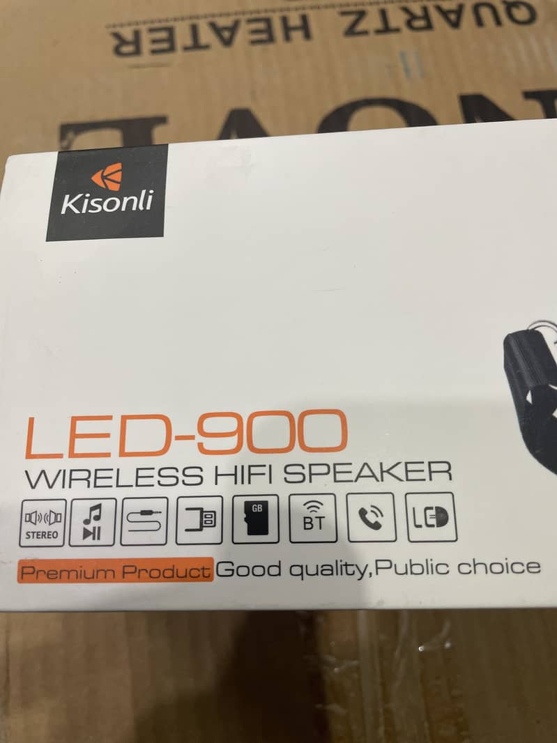KISONLI Led 900 Portable Wireless Speaker Bass Sound Speaker Good qual 2