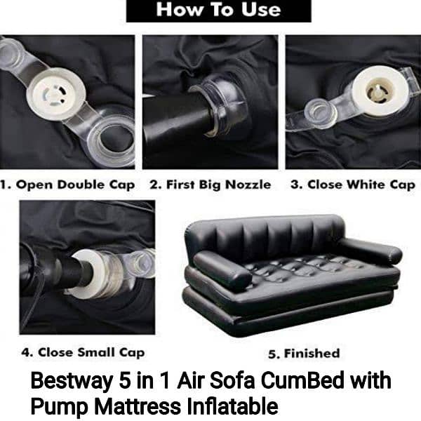 Air Sofa cum Bed (bestway) 1