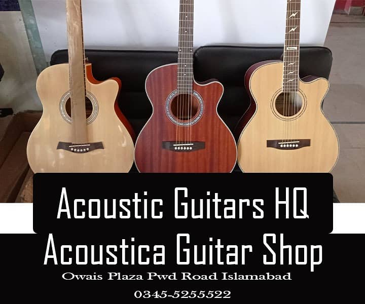 Quality guitars collection at Acoustica Guitar Shop 5
