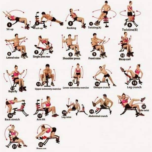 "Six Pack  Care Bench 1