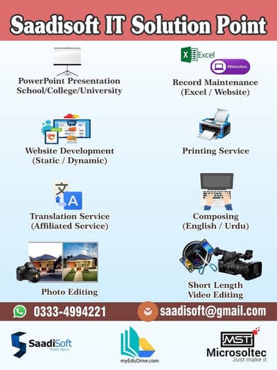 SaadiSoft IT Solution Point - All in One