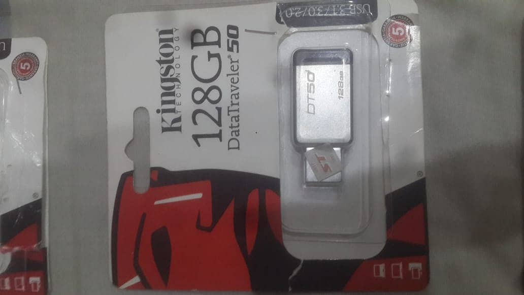 Kingston 128 GB Original USB Each 2000/- 3