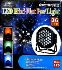 Sound Activated Rotating Disco Light Colorful LED Stage Light 3