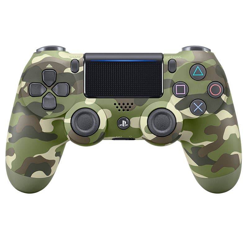 PS4 Jet Black CAMON GREEN DUALSHOCK4 WIRELESS CONTROLLER Play Station 6