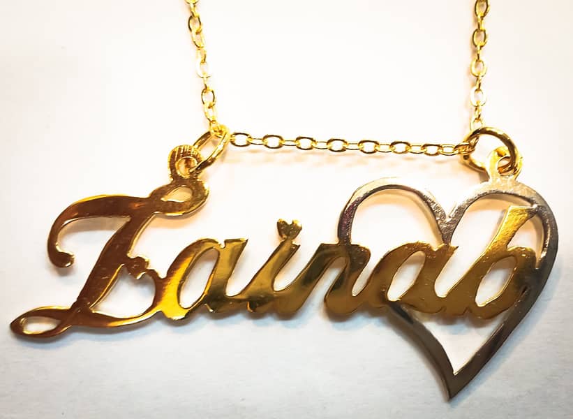 Gold Plated Name Lockets 0