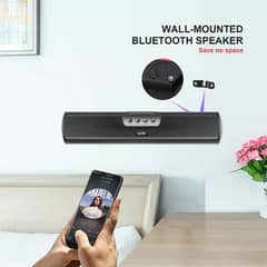 Wireless Bluetooth Soundbar, Desktop Speaker, Home Theater System 0