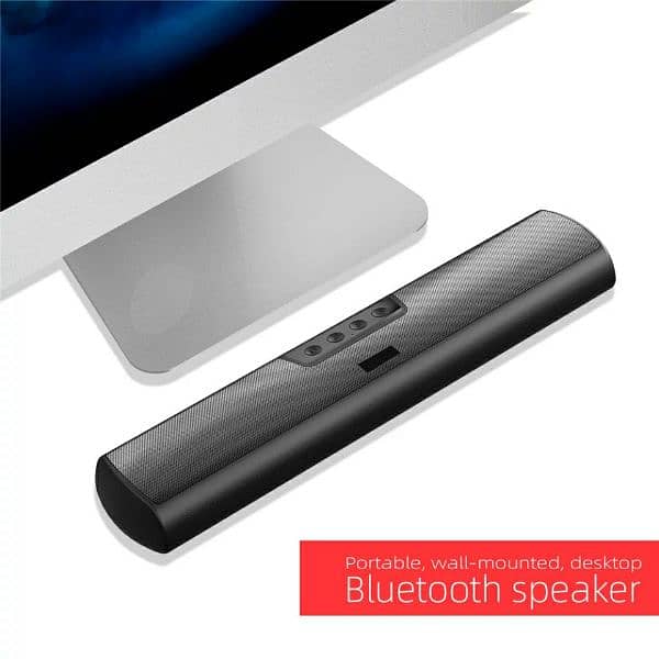 Wireless Bluetooth Soundbar, Desktop Speaker, Home Theater System 2