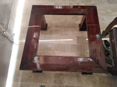 Center Table without glass burma teakwood table