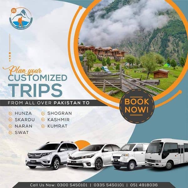ZS TOUR TOURISM RENT A CAR SERVICE ISLAMABAD TO NORTHERN AREAS 11