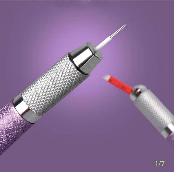permanent makeup manual pen aluminium alloy tattoo hand 3d 0