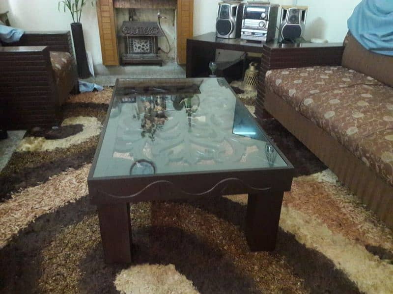 very beautiful carved center table available 0