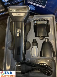 Kemei Shaver and Trimmer 3 in 1 cash on delivery 0