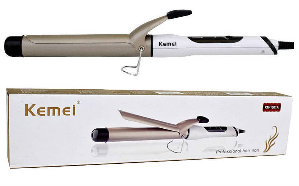 Kemei hair curler available Product details of KM1001 hair curler 1