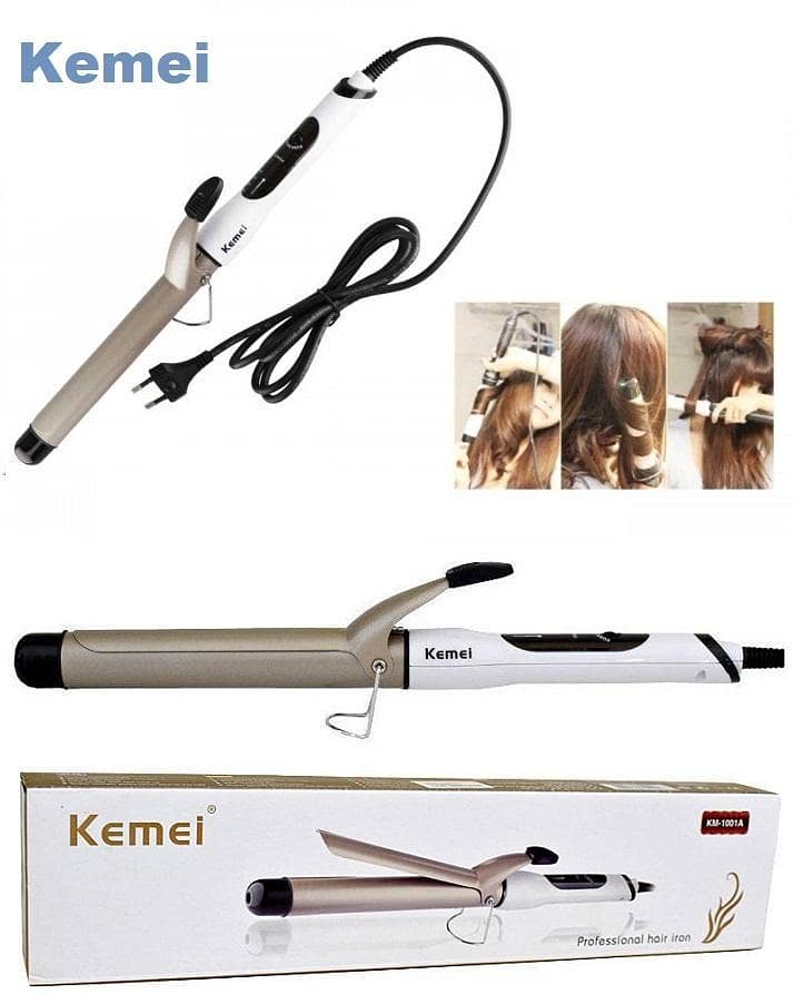 Kemei hair curler available Product details of KM1001 hair curler 2