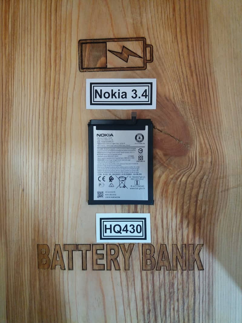 Nokia 3.4 Battery HQ430 Original Replacement Price in Pakistan 0