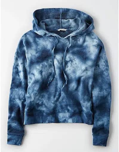 Tie-Dye Men Winter Hoodie 0