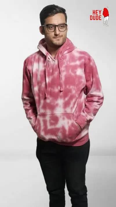 Tie-Dye Men Winter Hoodie 3