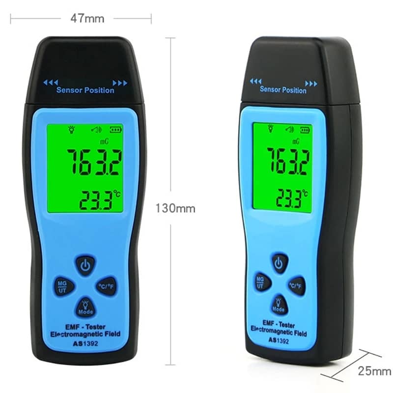 EMF Tester SMART SENSOR  Mini Digital LCD AS1392 Electromagnetic Field 1