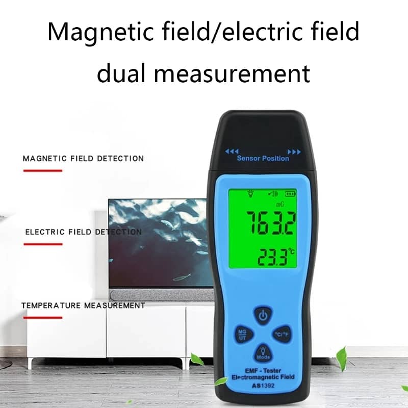 EMF Tester SMART SENSOR  Mini Digital LCD AS1392 Electromagnetic Field 4