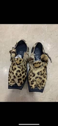 Leopard skin Shoe for sale