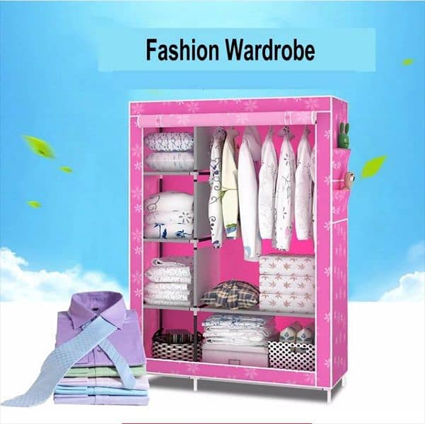 105nt Fashion Wardrobe Stylish Storage And Organizer Rack 3