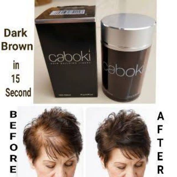 Dexe cabooki toppik Hair Building Fiber in Pakistan 2