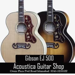 Gibson and epiphone guitars at Acoustica Guitar Shop 0