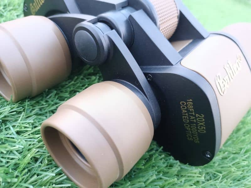 Italian Brand Galilio 20x50 military brown binocular 1