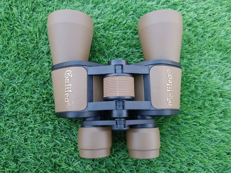 Italian Brand Galilio 20x50 military brown binocular 2