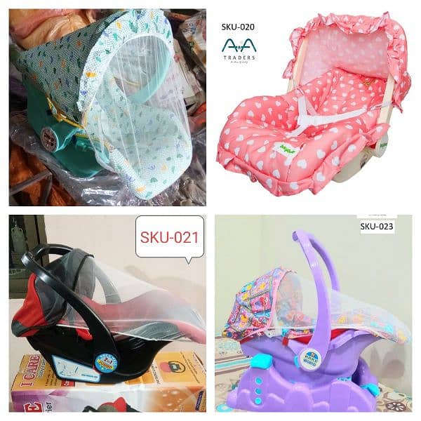 Baby Toys (PlayMat,Cars,CarryCot,Cycle,Chair,Jhula/Swing/Cradle,Walker 5
