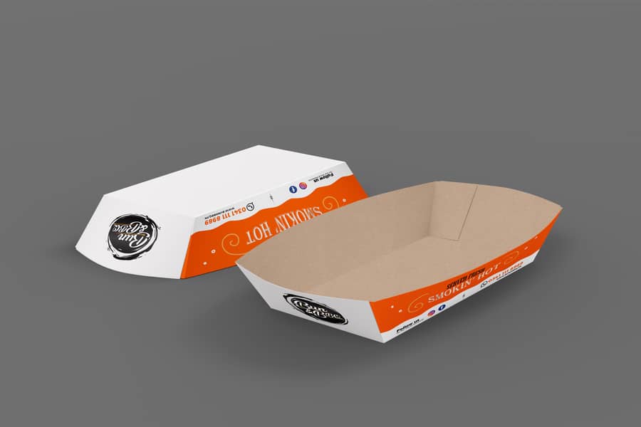 Burger Pizza Box | Menu | Paper Bag | Courier Flyer | Panaflex | Cards 4