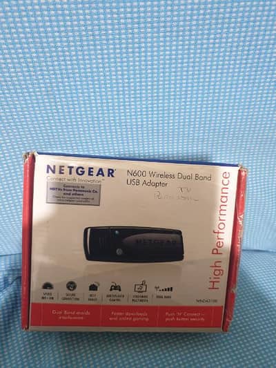 netgear wifi usb dual band 2.4 or 5 ghz wifi adapter n 600