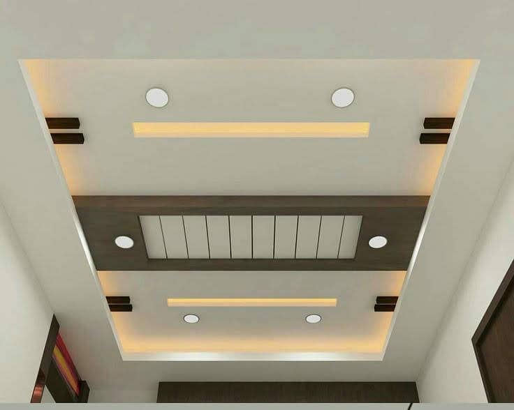 Pop ceiling work /Wall paneling/Best Roof 3D Fall ceiling Design 5