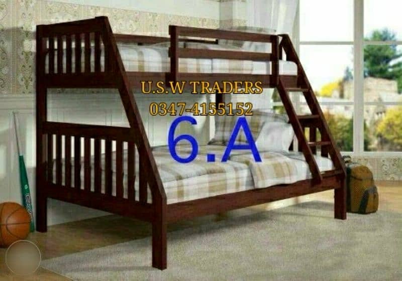 iron folding bunker triple beds kids and elders 7