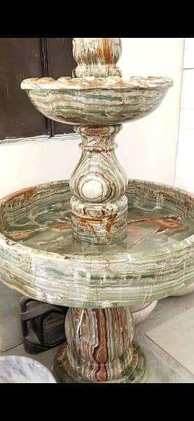 luxurious beautiful green onyx & marble fountains 5