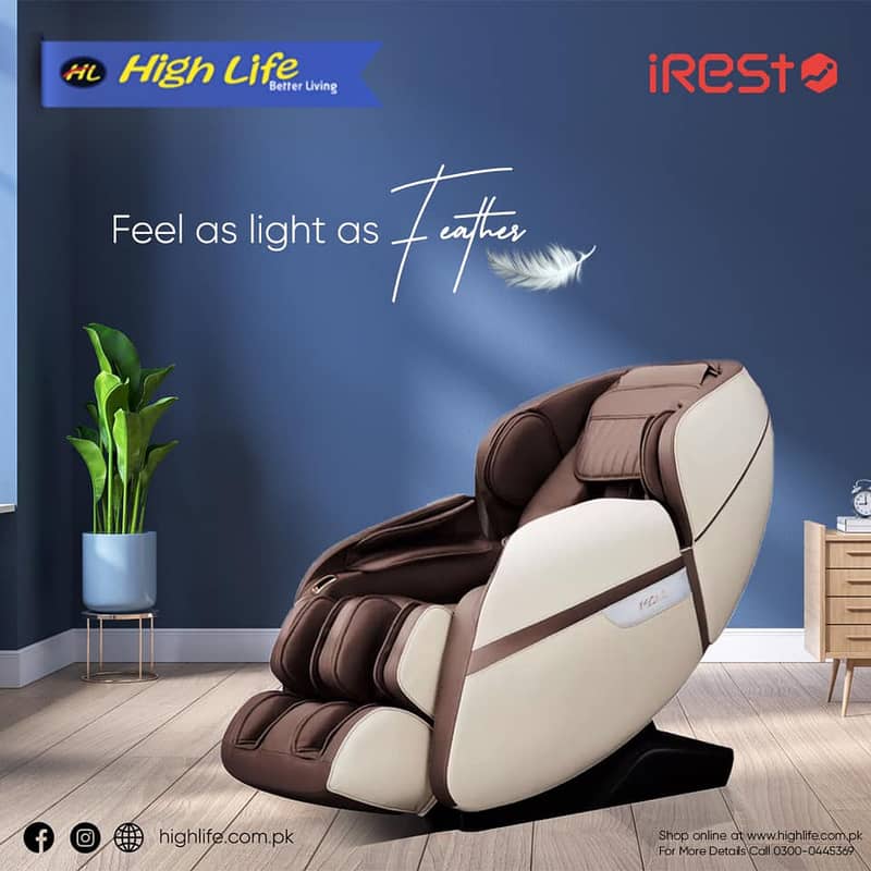 iRest Massage Chair (High Life) 13