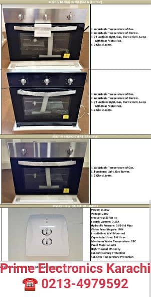 oven cooking range single double door 34" 27" 5