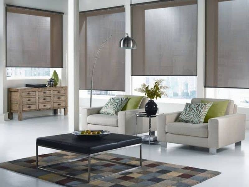 Window Blinds/ Zebra blinds/ Wooden blinds/ Roller blind 6