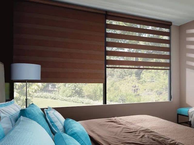 Window Blinds/ Zebra blinds/ Wooden blinds/ Roller blind 9