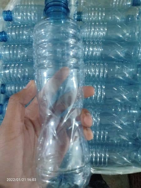 empty plastic water, Juice and beverages bottles 4