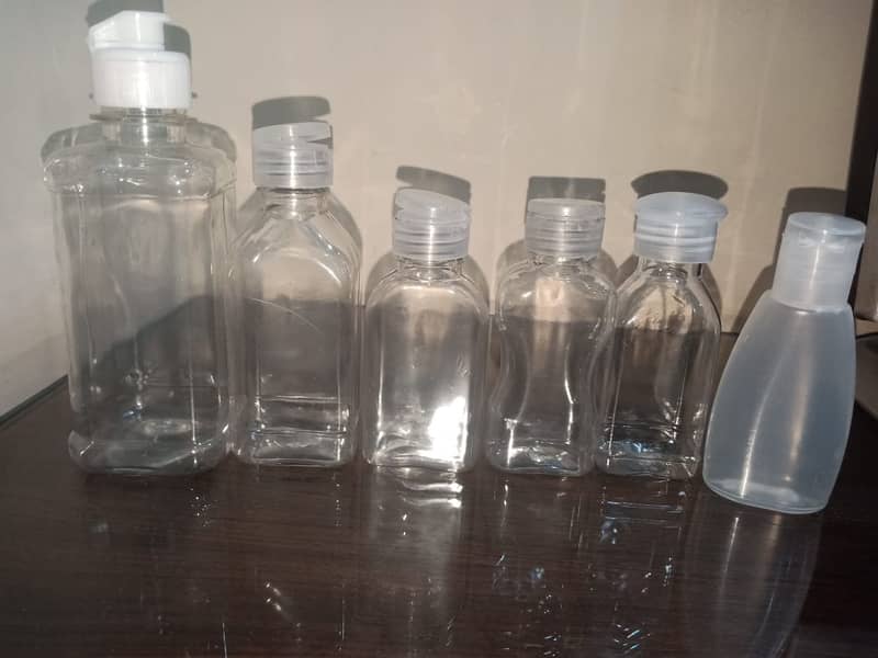 empty plastic water, Juice and beverages bottles 9