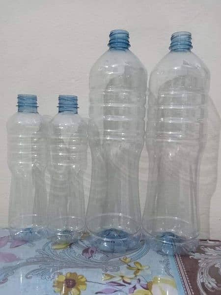 empty plastic water, Juice and beverages bottles 15