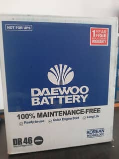 New battery for 800cc to 1000cc cars