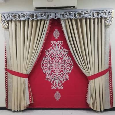 Fancy blinds & curtains available 6
