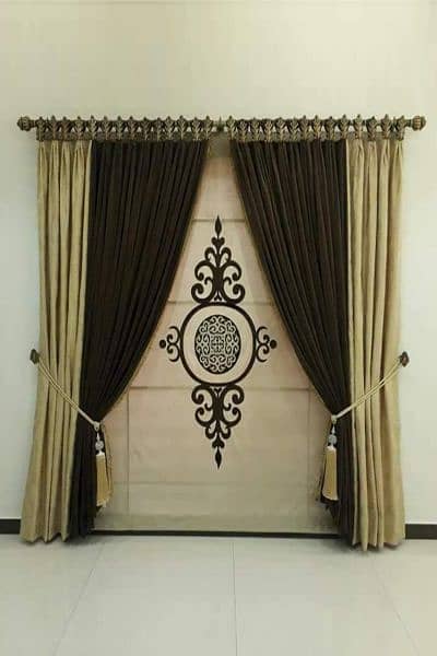 Fancy blinds & curtains available 8