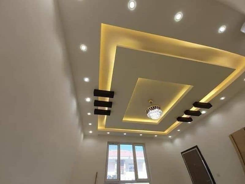 best work 03335797967  new pop False ceiling design & bordar 16