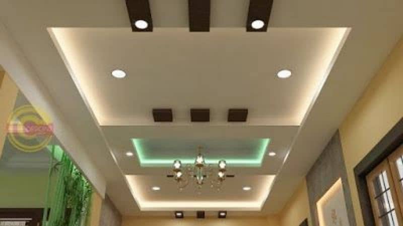 best work 03335797967  new pop False ceiling design & bordar 17