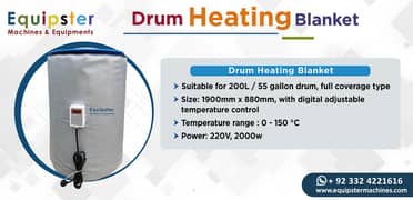 Drum Heating Blanket, Drum Heater, IBC Tank heating, heater blanket,