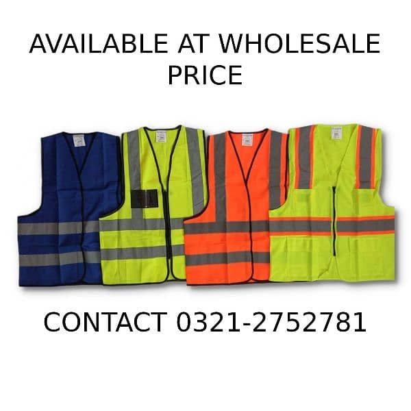 Safety Vest Jacket High Viz Hi Vis reflective Vest PPE construction 0